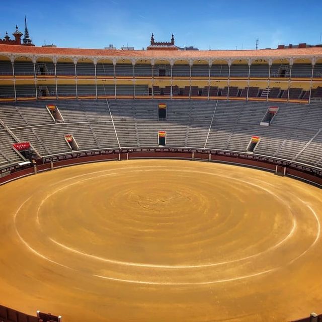 vista desde arriba de la plaza de las ventas