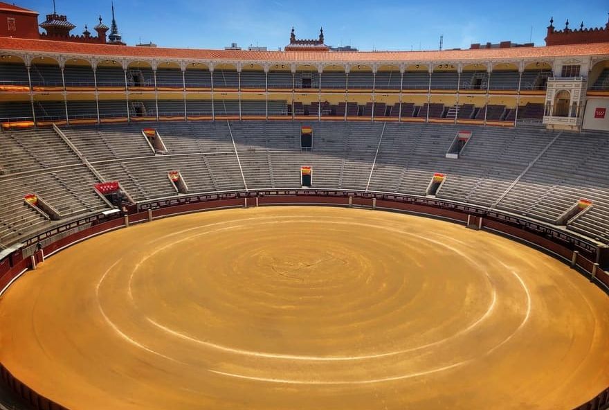 vista desde arriba de la plaza de las ventas